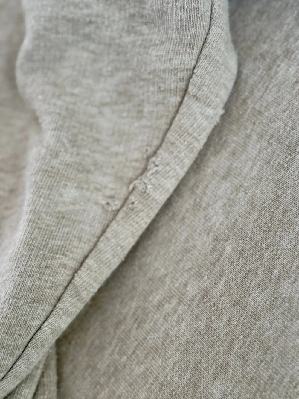 Vintage Polo Jeans Co Ralph Lauren Quarter Zip Sweatshirt Beige L Y2K